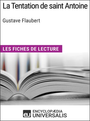 cover image of La Tentation de saint Antoine de Gustave Flaubert